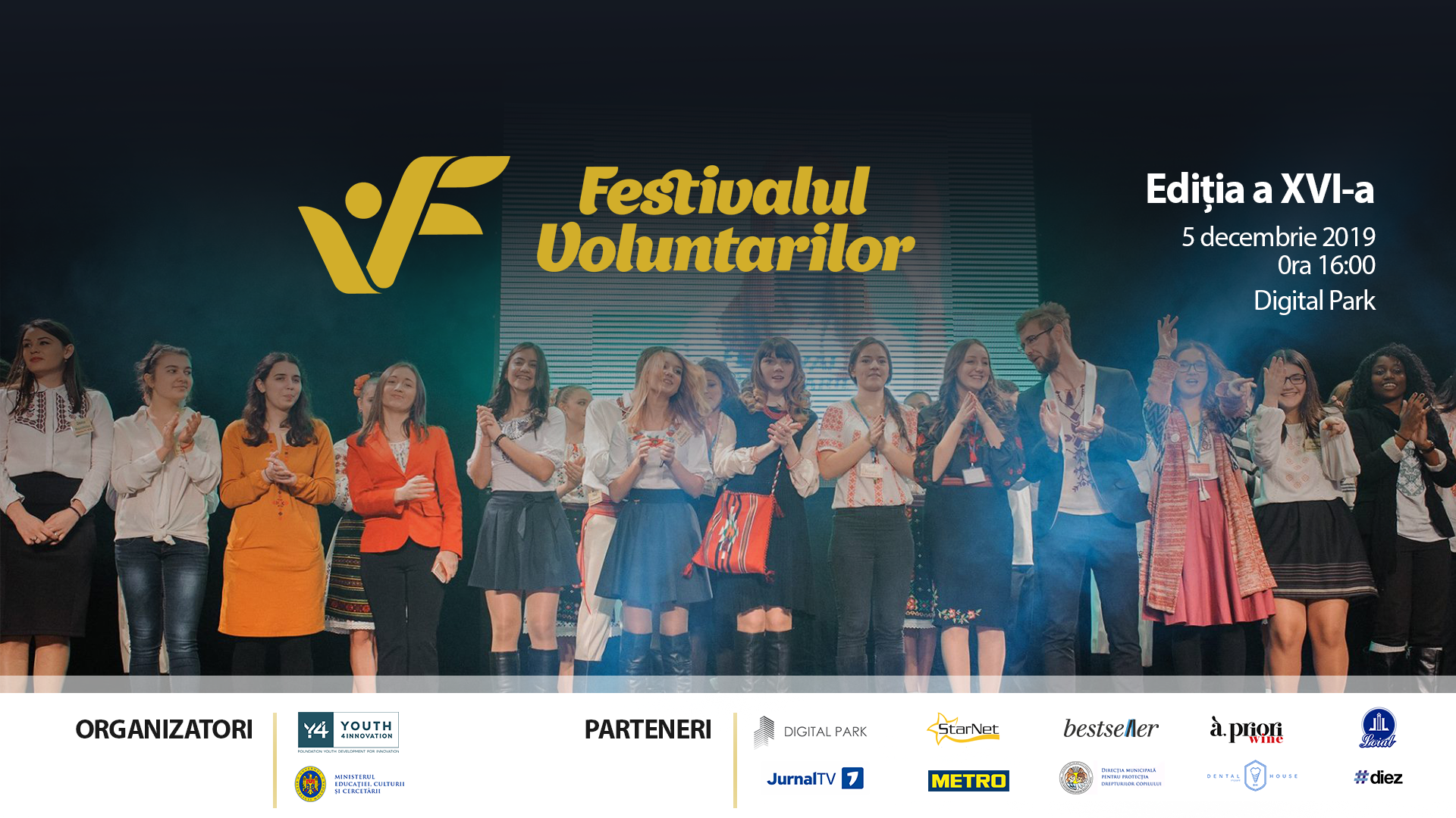 Start Gala Ambasadorilor de fapte bune. Festivalul Voluntarilor 2019 invită!