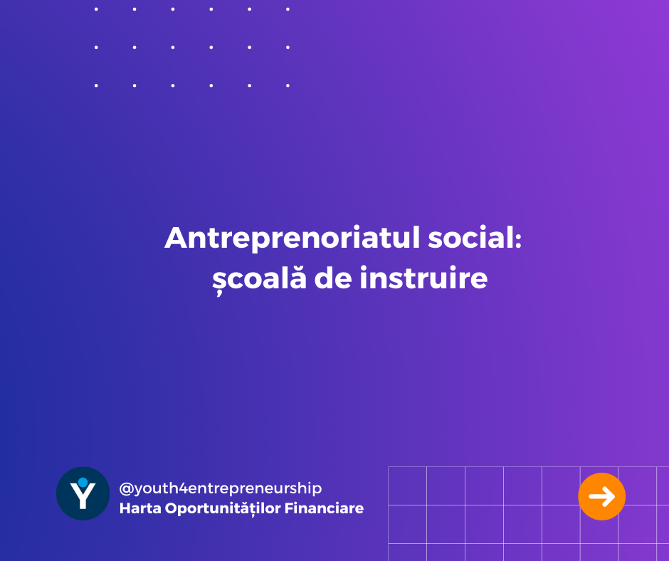 Antreprenoriatul social – școală de instruire