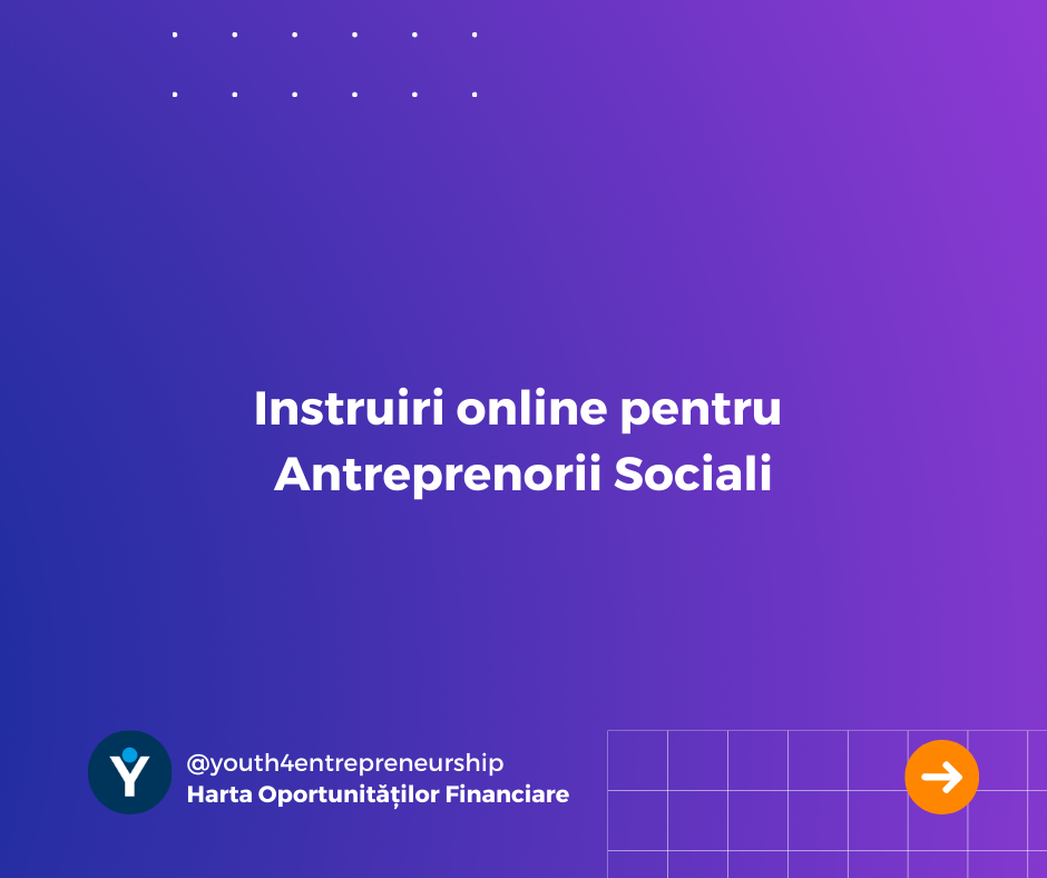 Instruiri online pentru Antreprenorii Sociali