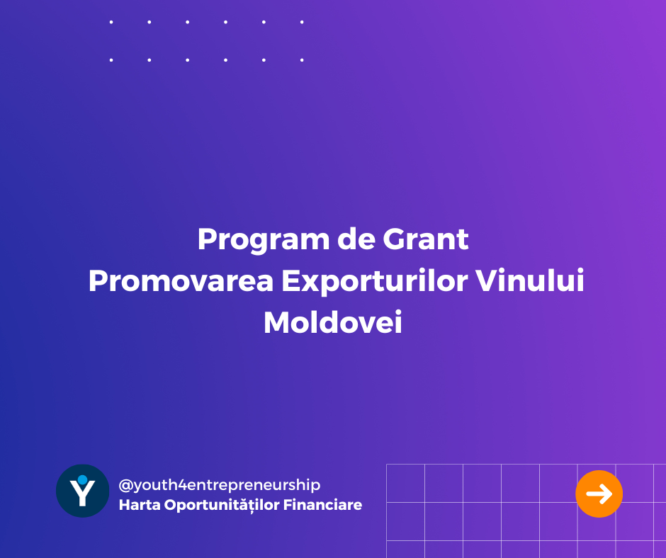 Program de Grant Promovarea Exporturilor Vinului Moldovei