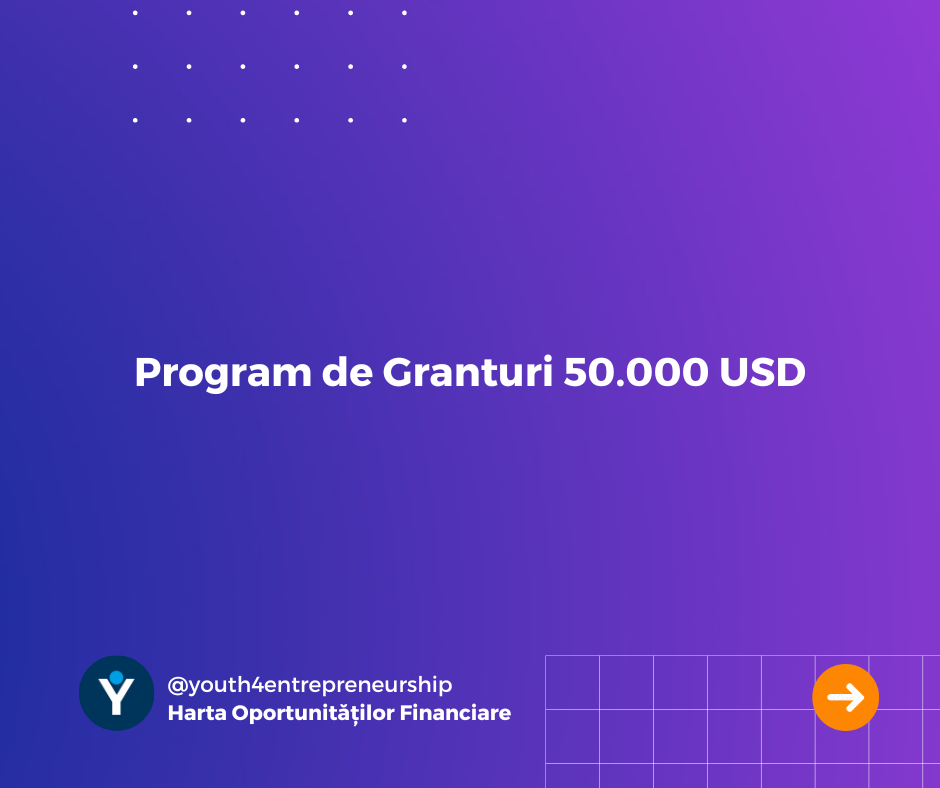 Program de Granturi 50.000 USD